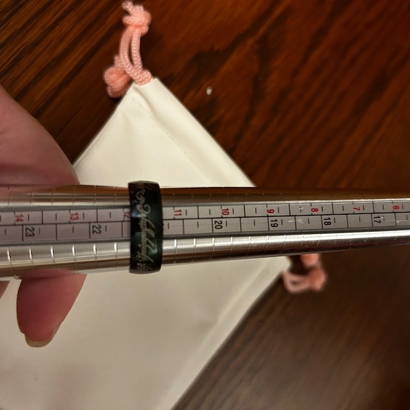 Etched Elven Ring Men’s Band Size 11 1/2 - Picture 2 of 4